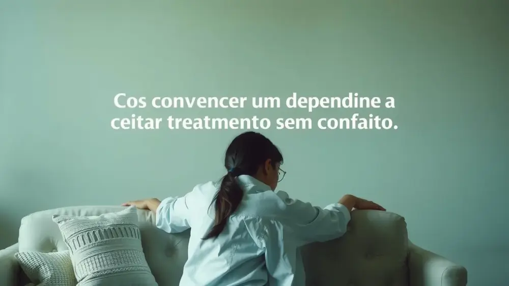 Como convencer um dependente a aceitar tratamento sem conflito