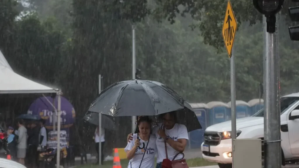 Chuva cancela caminhada Todos por Elas em Campo Grande