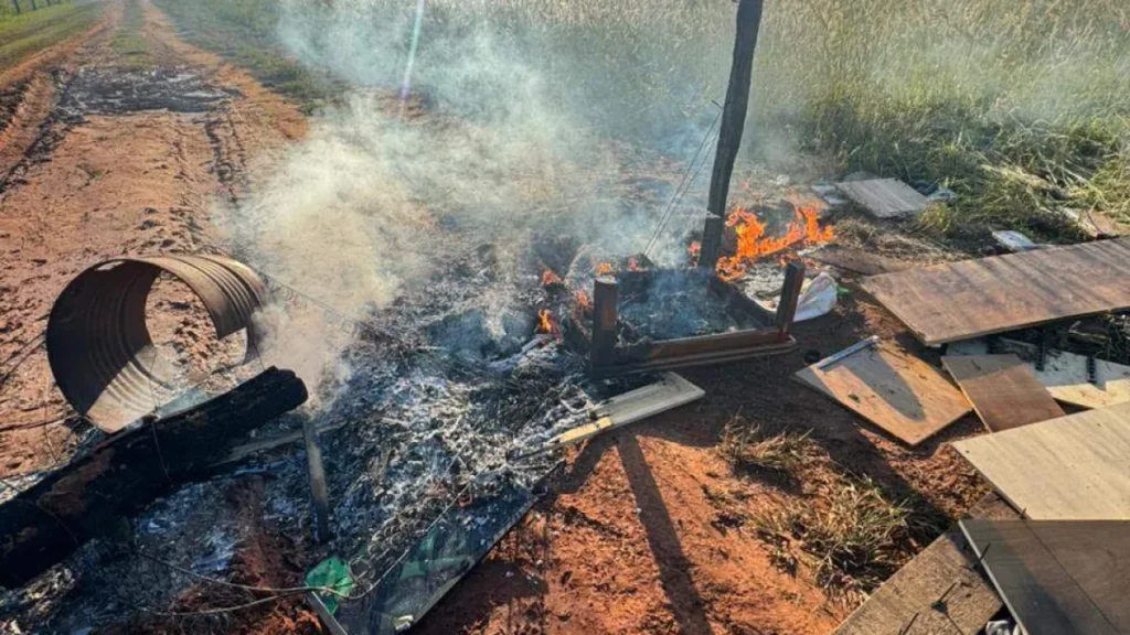 Indígena é preso em nova ocupação em fazenda em Amambai