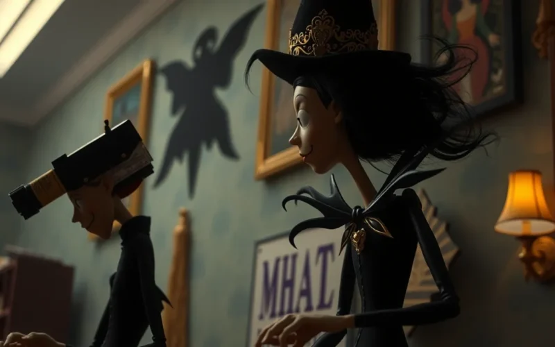 Como a série Wandinha se conecta ao universo de Tim Burton