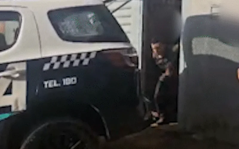 Ladrão se esconde em caixa-d'água após fuga em telhados